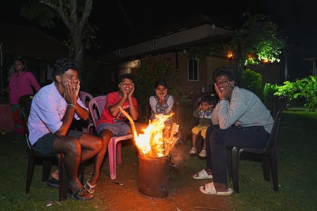 Bonfire with Music